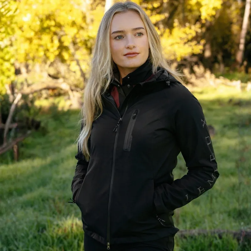 LeMieux Athena Womens Waterproof Lightweight Jacket - Black-2