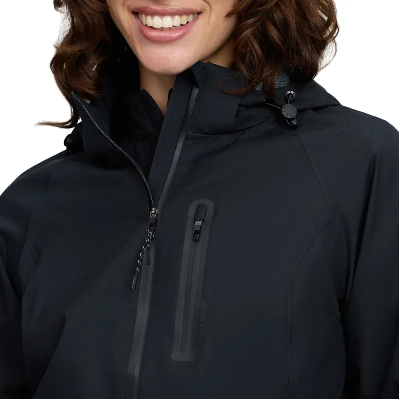 LeMieux Athena Womens Waterproof Lightweight Jacket - Black-7