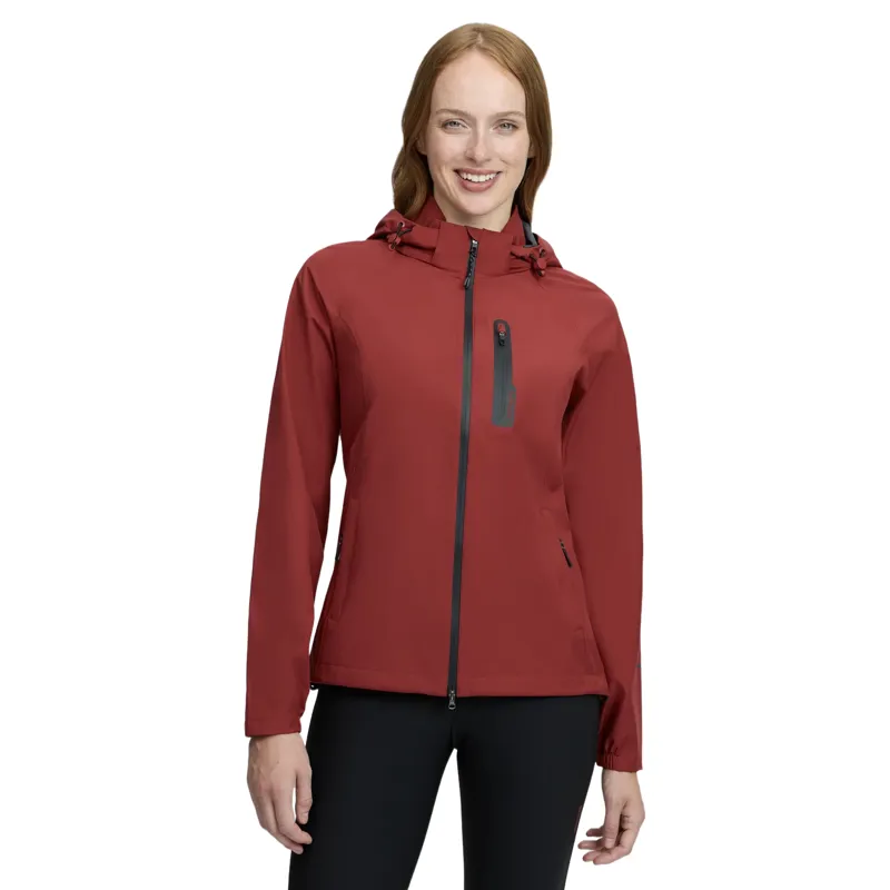 LeMieux Athena Womens Waterproof Lightweight Jacket - Russet-1