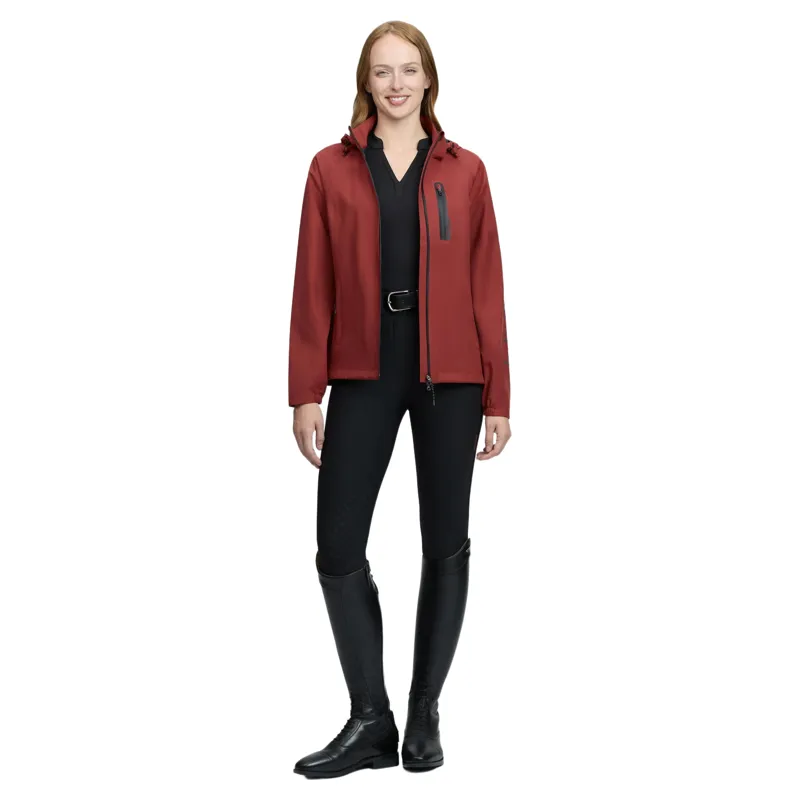 LeMieux Athena Womens Waterproof Lightweight Jacket - Russet-8
