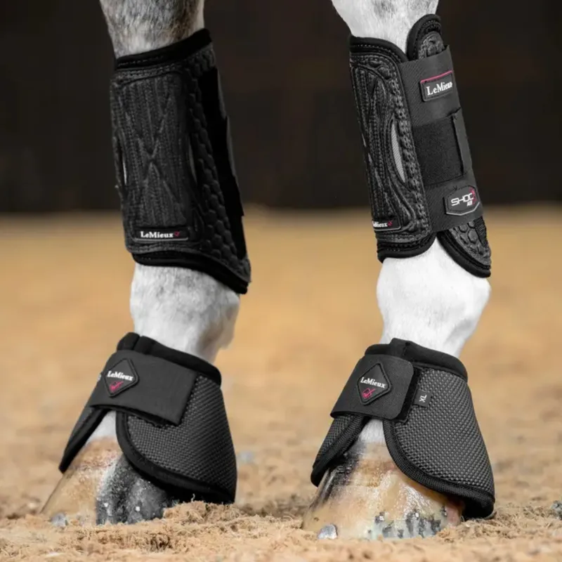 LeMieux Ballistic Overreach Boots - Black-1