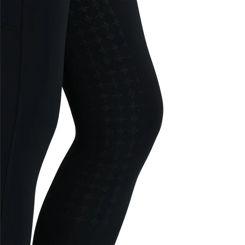 LeMieux Becca Half Seat Womens Breeches - Black-7