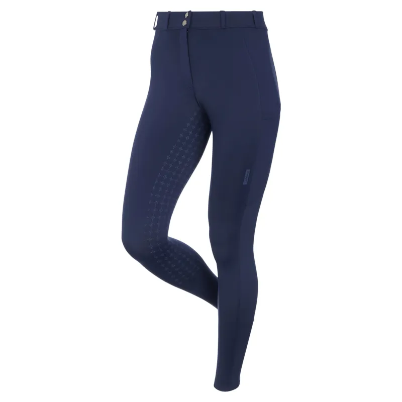 LeMieux Becca Half Seat Womens Breeches - Navy-1