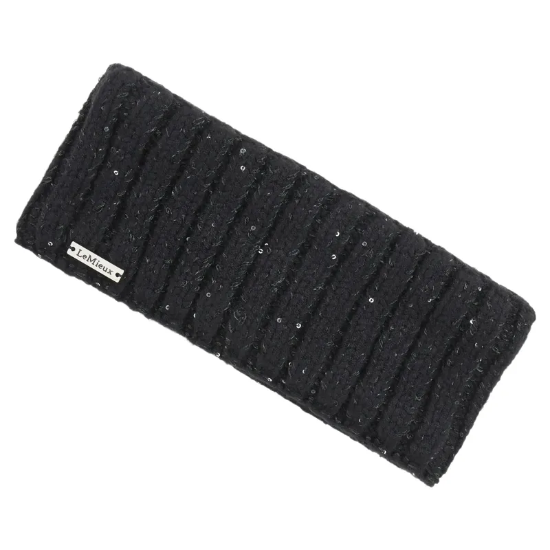 LeMieux Bernie Womens Sequin Headband - Black-1