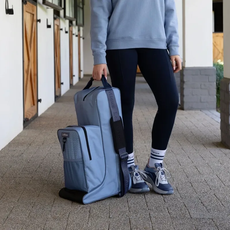 LeMieux Boot and Hat Bag - Powder Blue-1