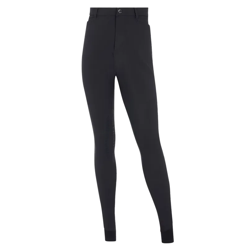 LeMieux Young Rider Boys Knee Grip Sport Breeches - Black-2