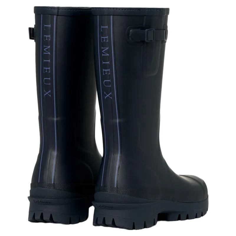 LeMieux Young Rider Bramshaw Wellington Boots - Navy-2