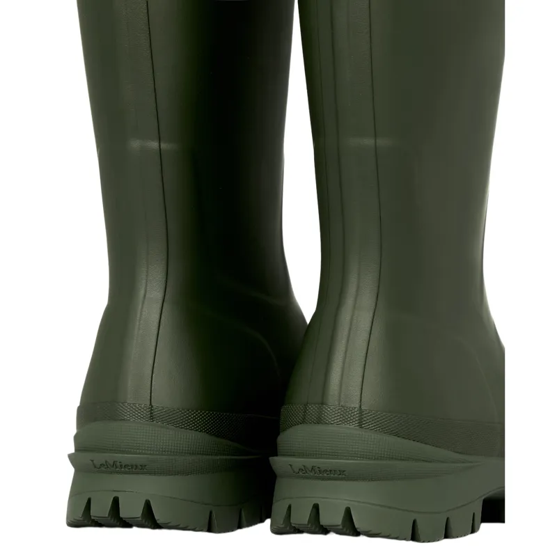 LeMieux Bramshaw Mens Wellington Boots - Olive-5