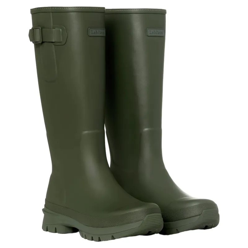 LeMieux Bramshaw Mens Wellington Boots - Olive