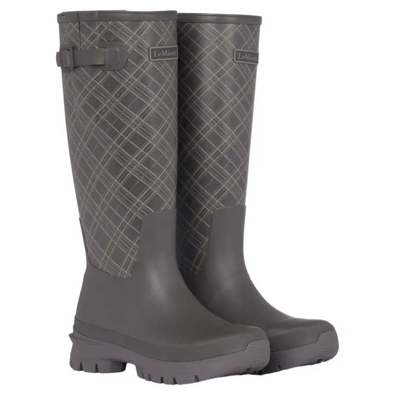 LeMieux Heritage Bramshaw Womens Neoprene Lined Wellies - Cocoa