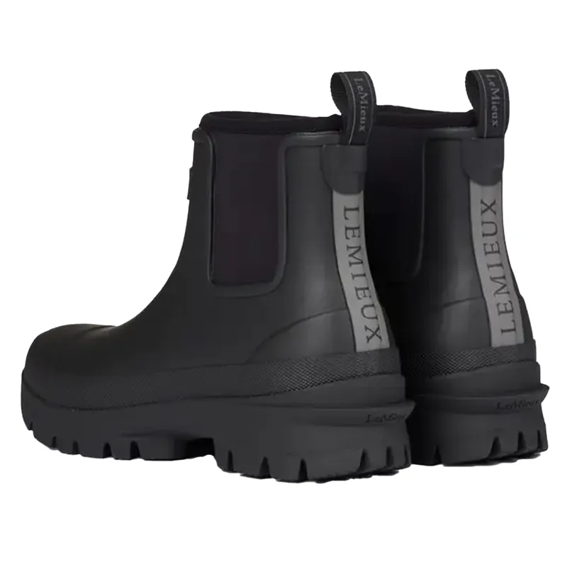 LeMieux Bramshaw Womens Chelsea Short Wellies - Black-1