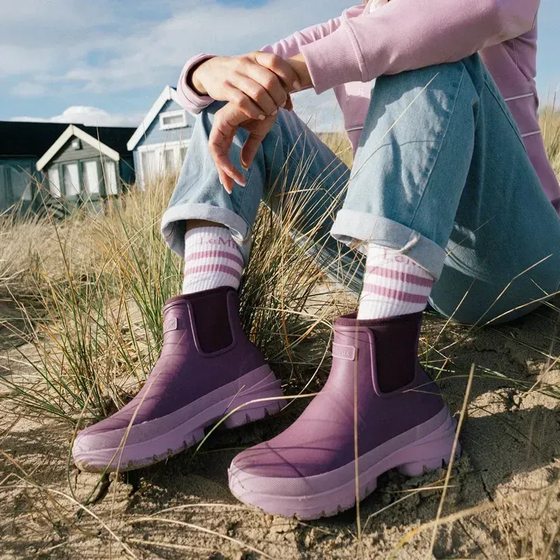 LeMieux Bramshaw Womens Chelsea Short Wellies - Mallow-3