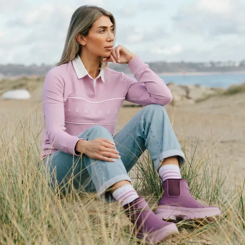 LeMieux Bramshaw Womens Chelsea Short Wellies - Mallow-4