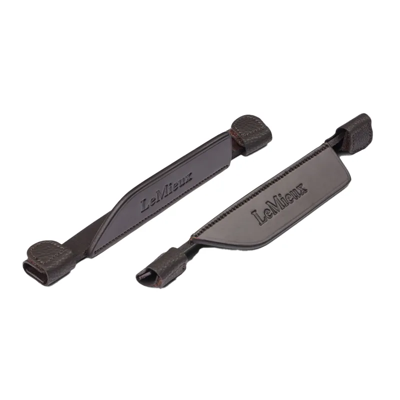 LeMieux Leather Bridle Blinkers - Brown