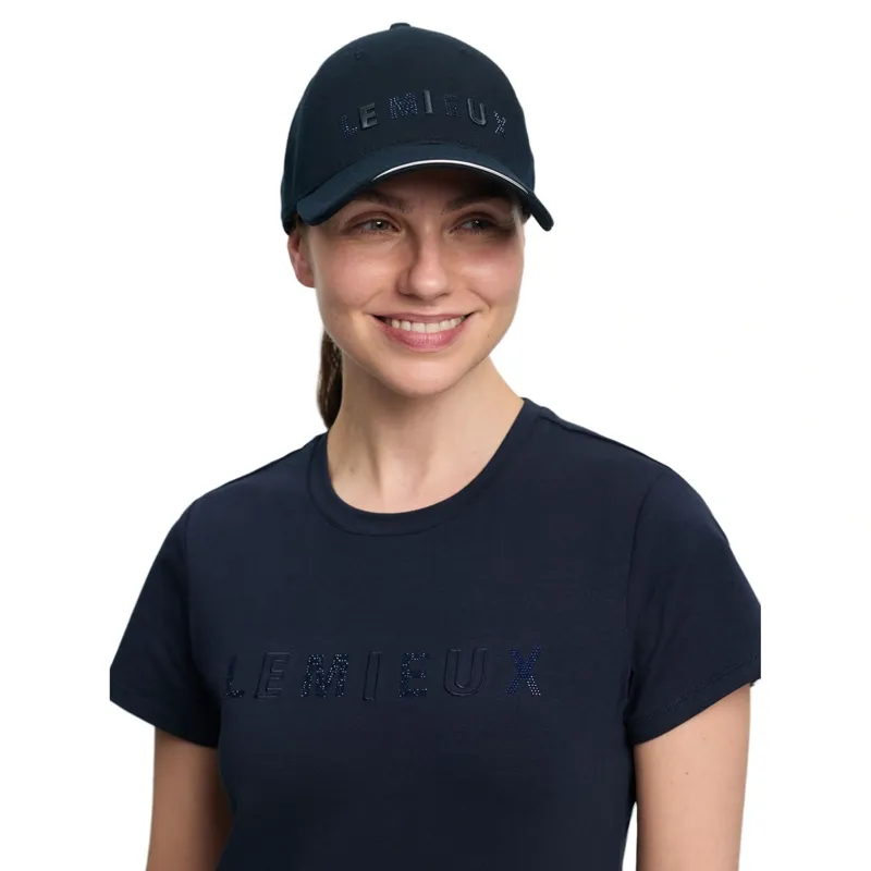 LeMieux Brilliance Baseball Cap - Navy-1