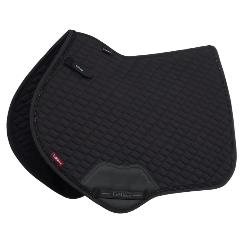 LeMieux Brilliance Close Contact Saddlecloth - Black