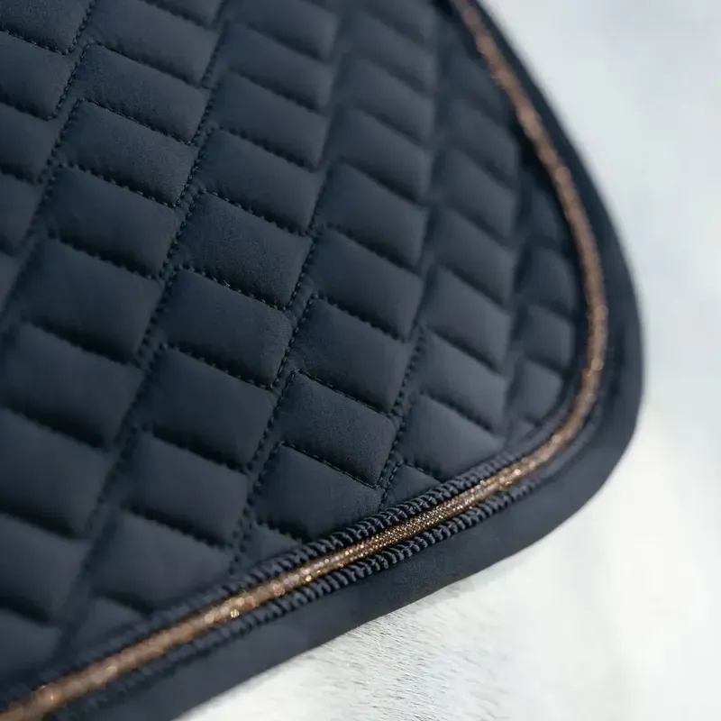 LeMieux Brilliance Close Contact Saddlecloth - Navy-1