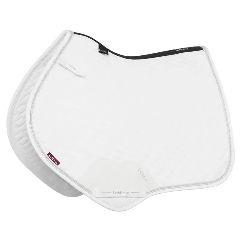 LeMieux Brilliance Close Contact Saddlecloth - White