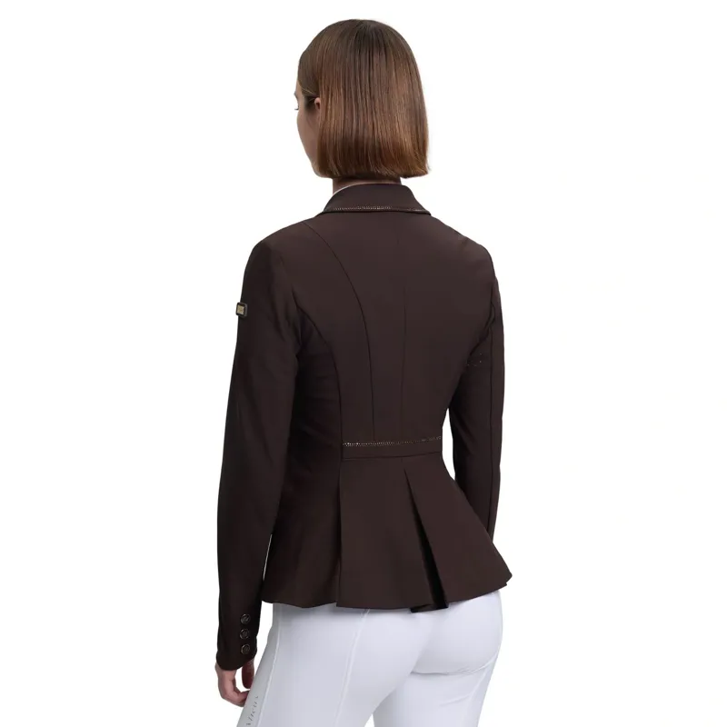 LeMieux Brilliance Diana Womens Show Jacket - Espresso-1