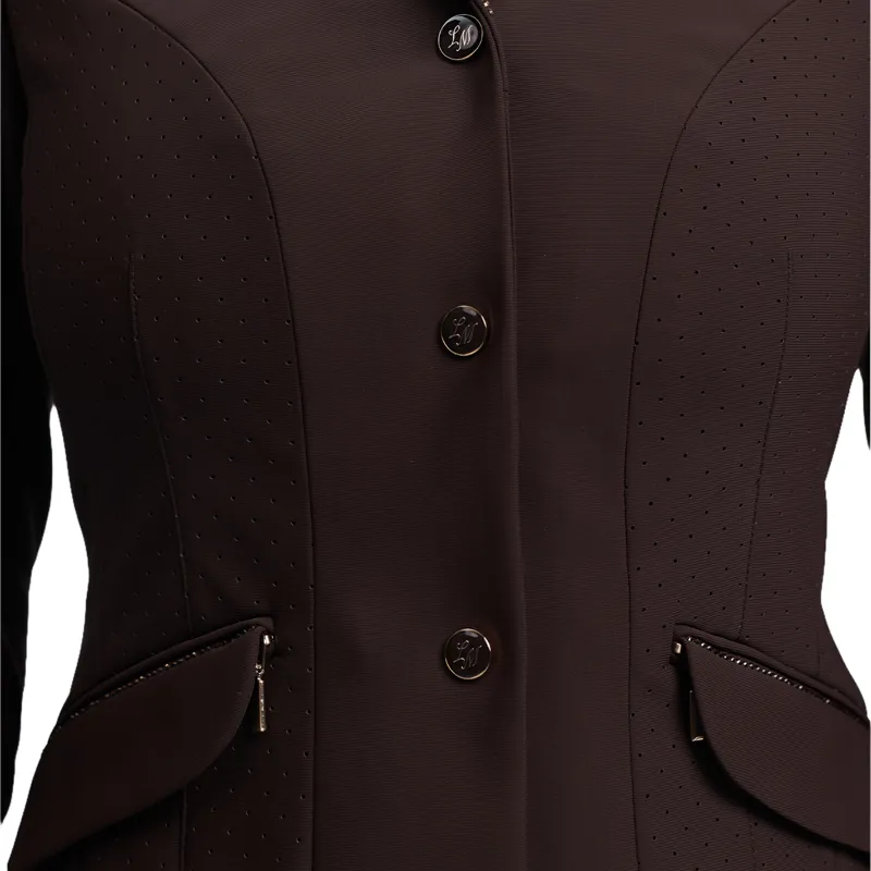 LeMieux Brilliance Diana Womens Show Jacket - Espresso-8