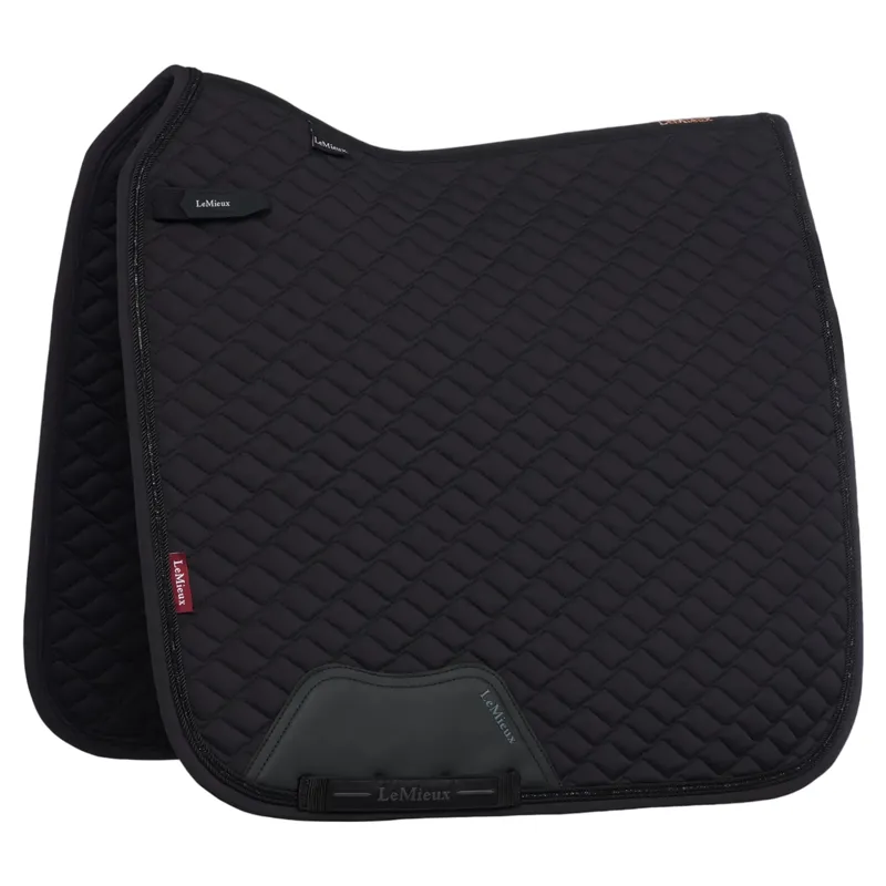 LeMieux Brilliance Dressage Saddlecloth - Black