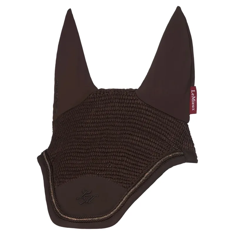 LeMieux Brilliance Fly Veil - Espresso