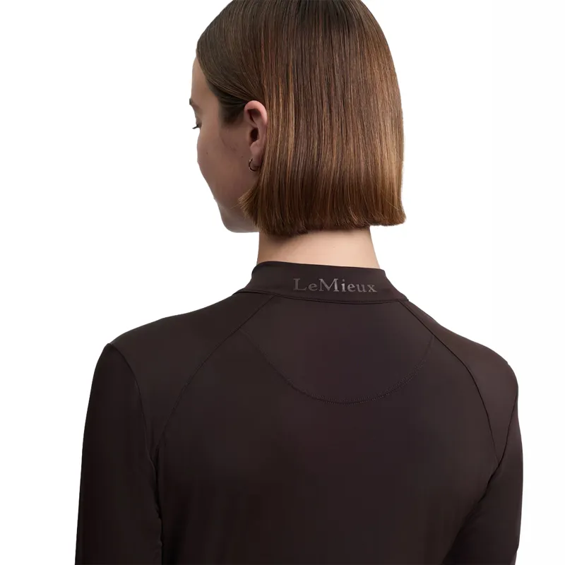 LeMieux Brilliance Heyden Womens Lightweight Base Layer - Espresso-3