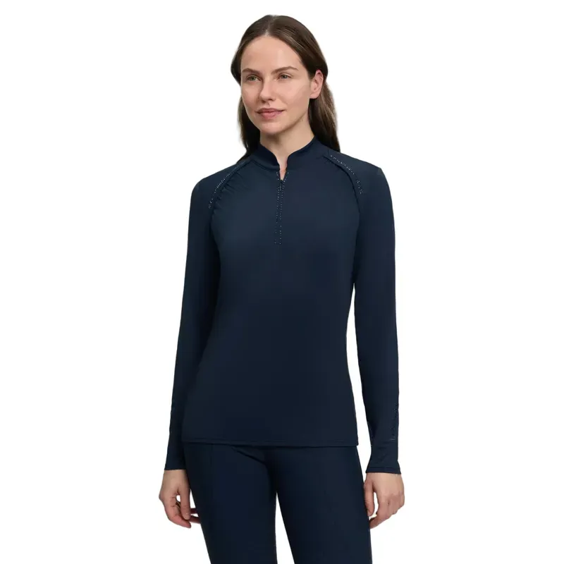 LeMieux Brilliance Heyden Womens Lightweight Base Layer - Navy