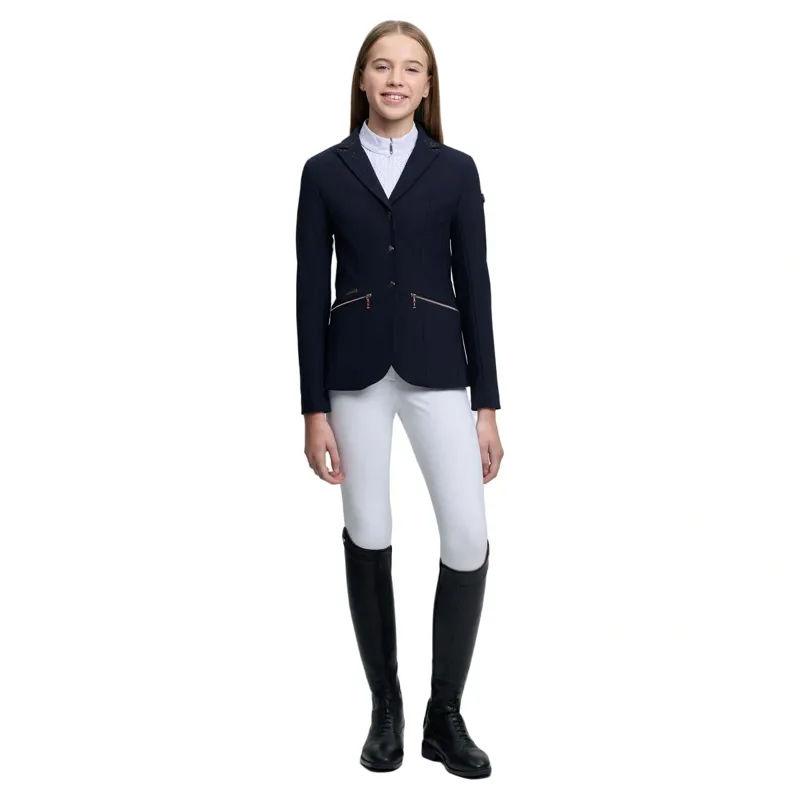 LeMieux Brilliance Junior Pro Show Jacket - Navy-3