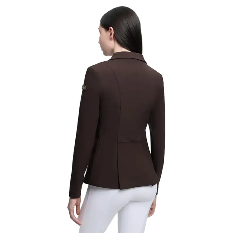LeMieux Brilliance Junior Pro Show Jacket - Espresso-1