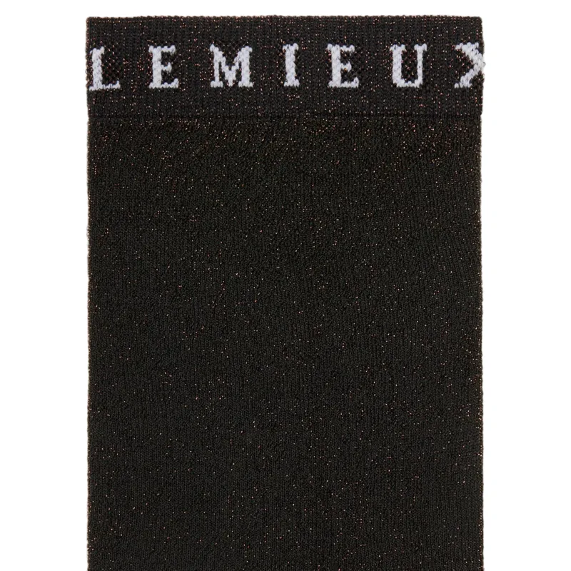 LeMieux Brilliance Womens Competition Tall Riding Socks - Espresso-2