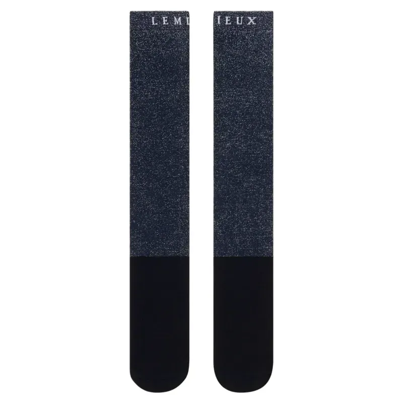 LeMieux Brilliance Womens Competition Tall Riding Socks - Navy-1