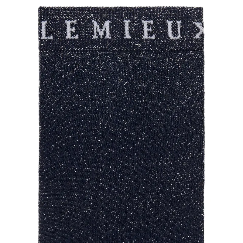 LeMieux Brilliance Womens Competition Tall Riding Socks - Navy-2