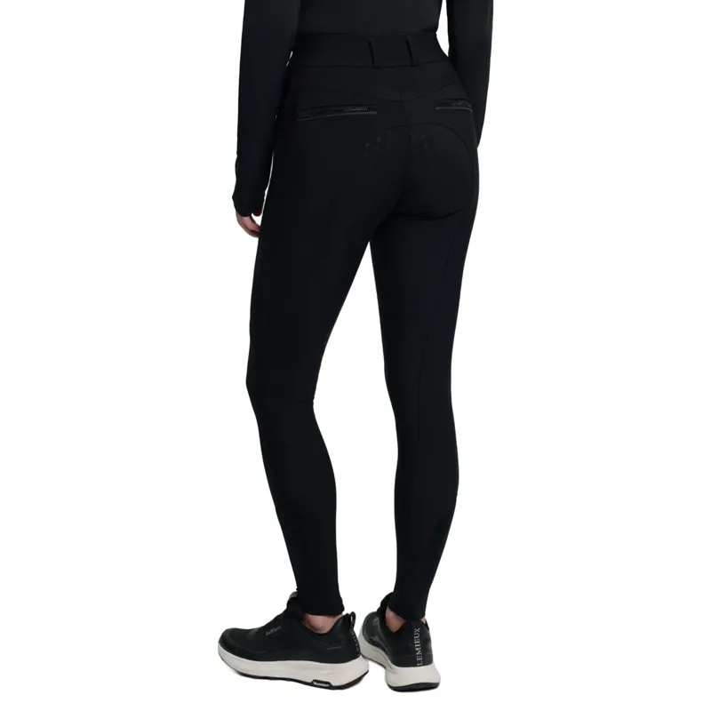 LeMieux Brilliance Full Grip Womens Breeches - Black-2