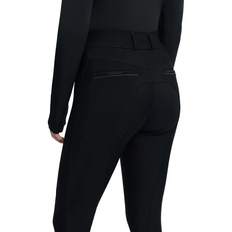 LeMieux Brilliance Full Grip Womens Breeches - Black-3