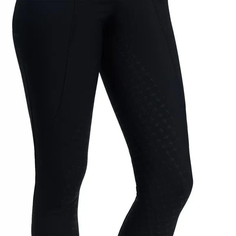 LeMieux Brilliance Full Grip Womens Breeches - Black-4
