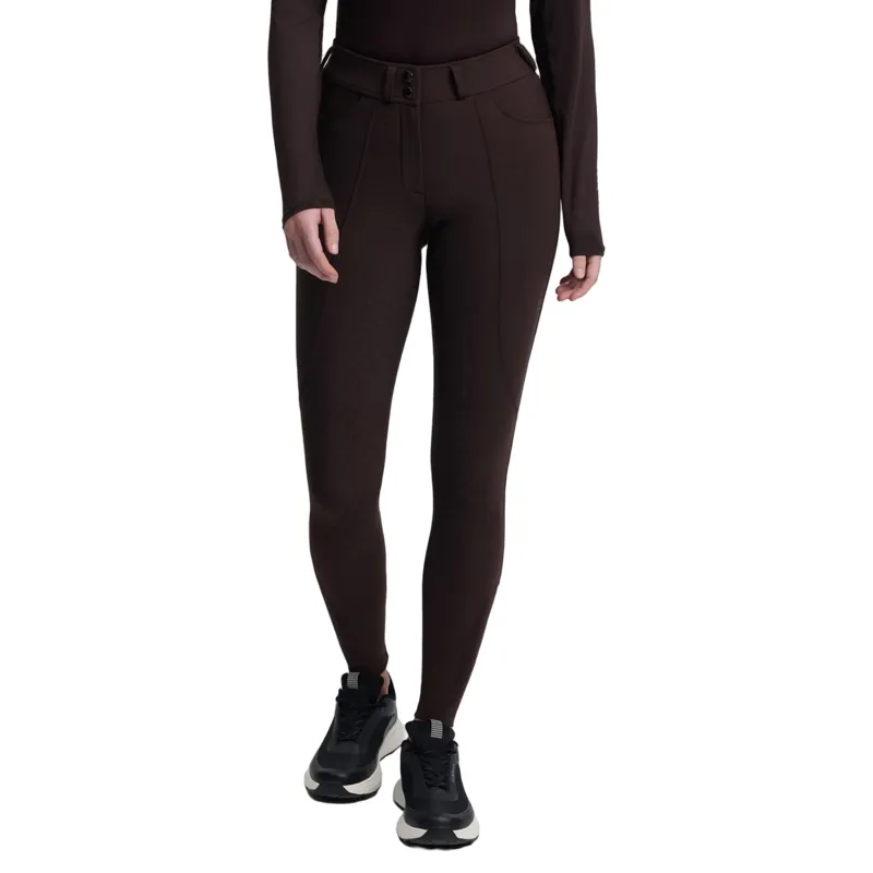 LeMieux Brilliance Full Grip Womens Breeches - Espresso