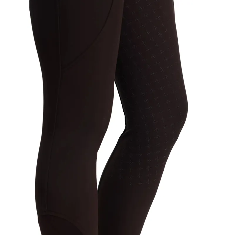 LeMieux Brilliance Full Grip Womens Breeches - Espresso-3