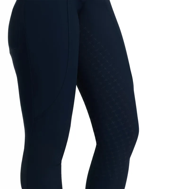 LeMieux Brilliance Full Grip Womens Breeches - Navy-4