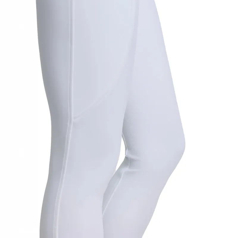 LeMieux Brilliance Womens Full Grip Competition Breeches - White-4
