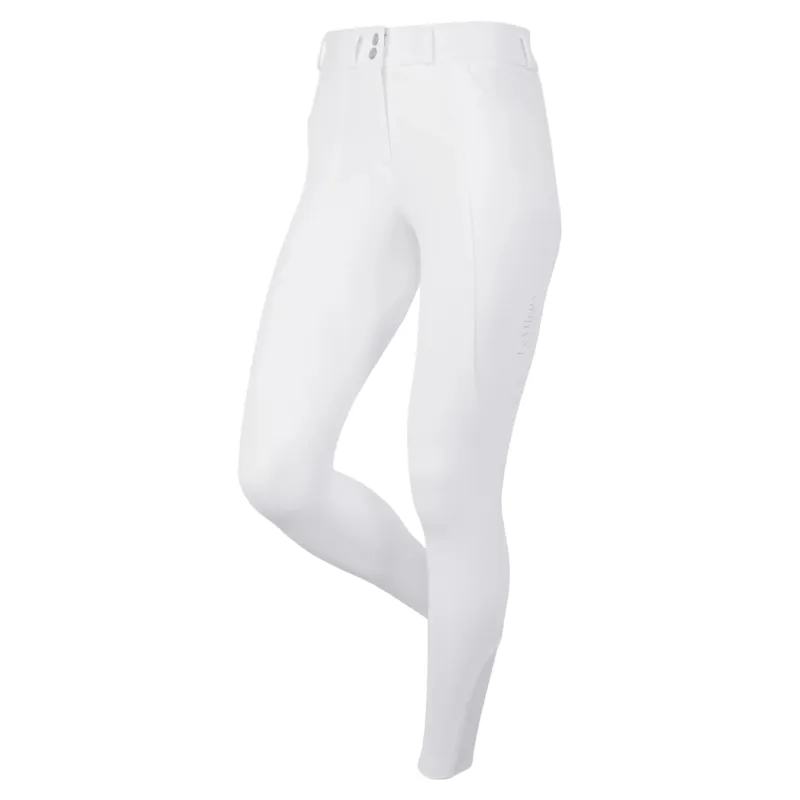 LeMieux Brilliance Womens Full Grip Competition Breeches - White-1