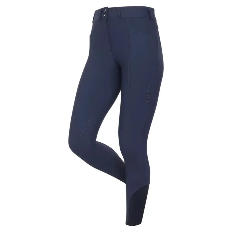 LeMieux Brilliance Womens Knee Grip Breeches - Navy-1