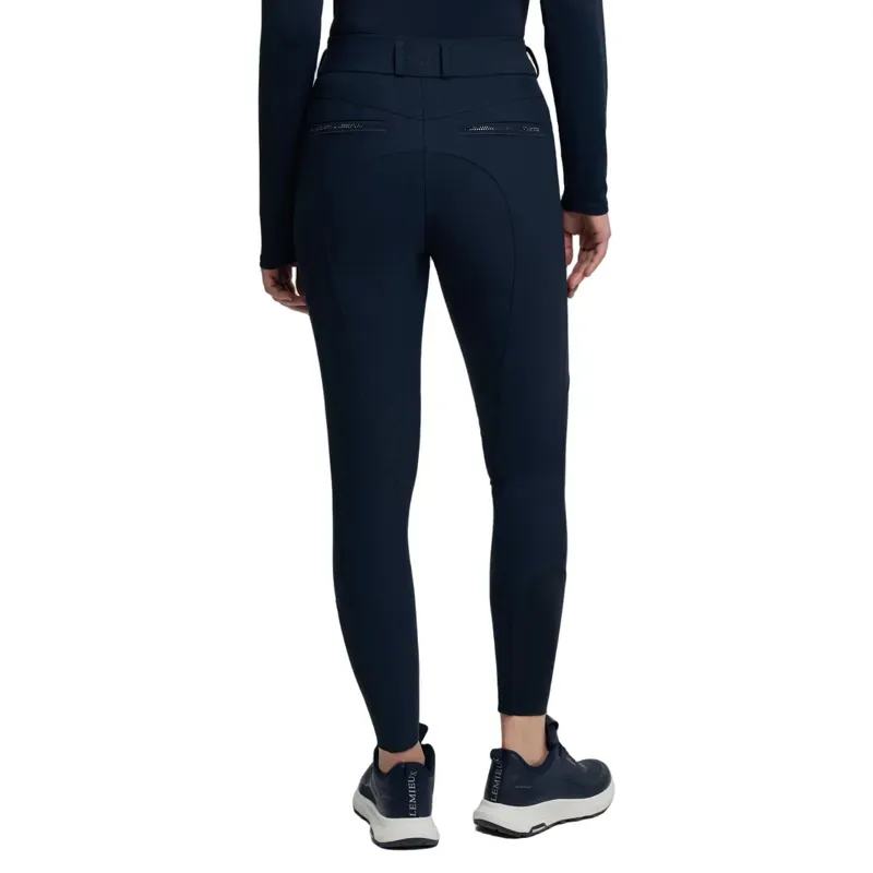 LeMieux Brilliance Womens Knee Grip Breeches - Navy-2