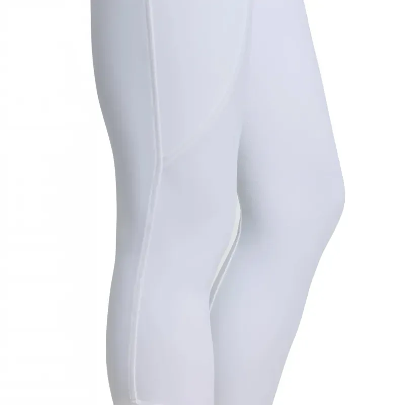 LeMieux Brilliance Womens Knee Grip Breeches - White-4