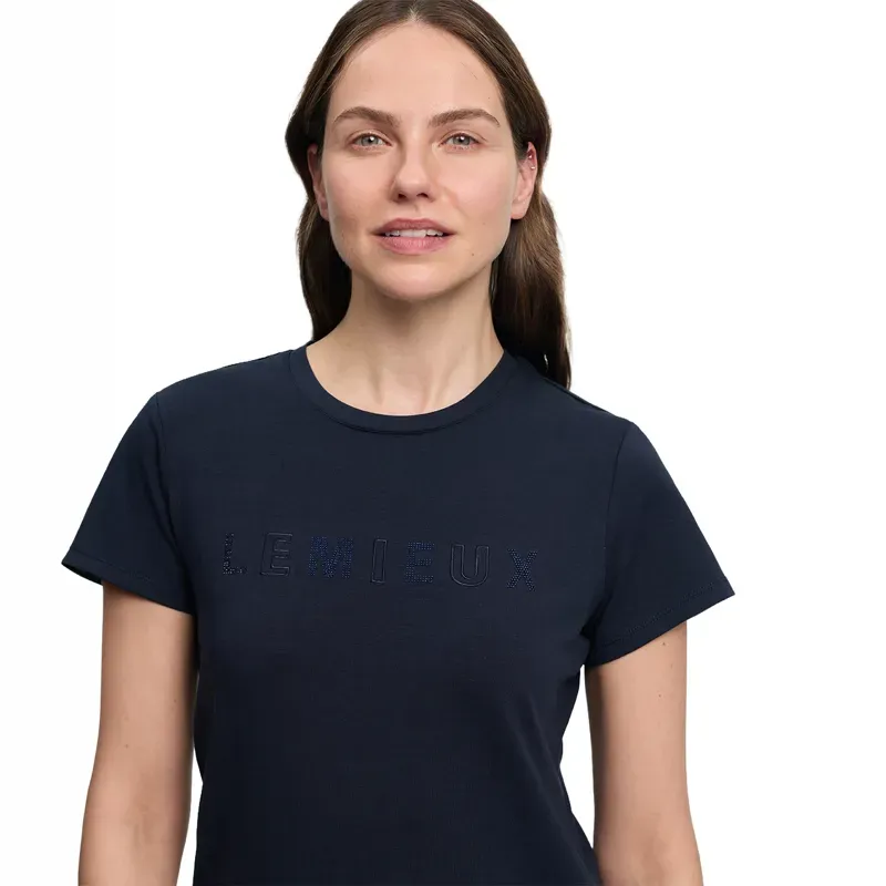LeMieux Brilliance Womens T-Shirt - Navy-3