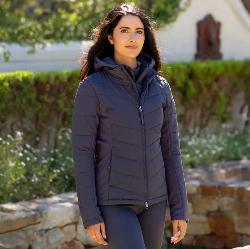 LeMieux Briony Ladies Hybrid Jacket - Dusk Blue-6