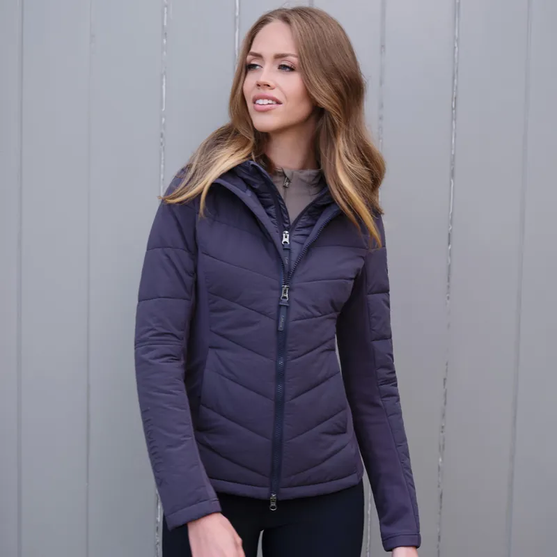 LeMieux Briony Ladies Hybrid Jacket - Dusk Blue-5