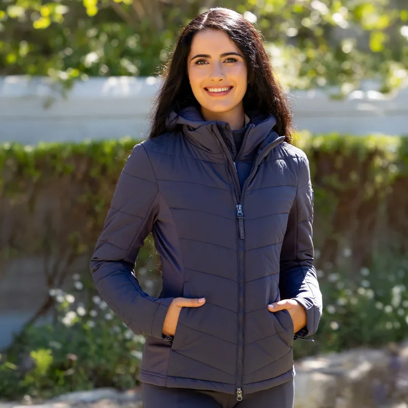 LeMieux Briony Ladies Hybrid Jacket - Dusk Blue-7