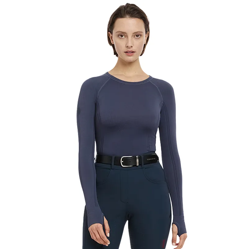 LeMieux Britney Ladies Seamless Long Sleeve Top - Dusk