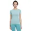 LeMieux Britney Ladies Seamless Short Sleeve Top - Aqua